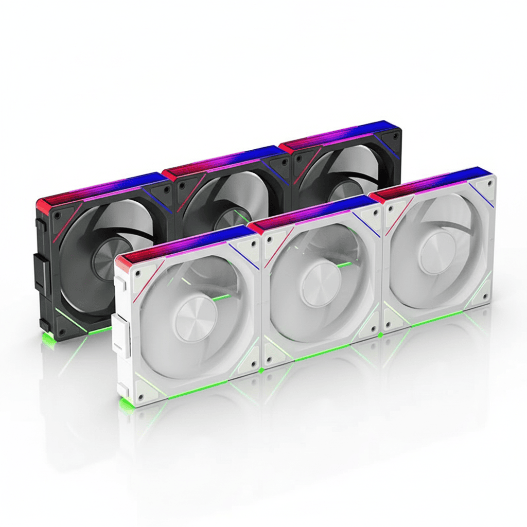 Kit Fan Gamer TEUCER JM-5 - Alto Desempenho