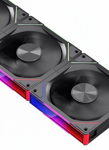 Kit Fan Gamer TEUCER JM-5 - Alto Desempenho