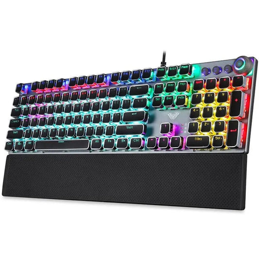 Teclado Mecânico Gamer com Apoio de Pulso Touro Tech