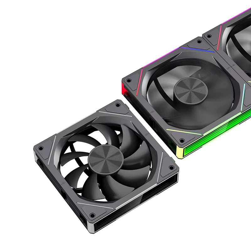 Kit Fan Gamer TEUCER JM-5 - Alto Desempenho