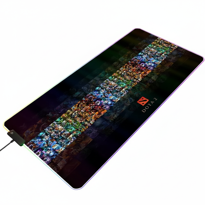 Mouse Pad RGB Gamer Premium Touro Tech