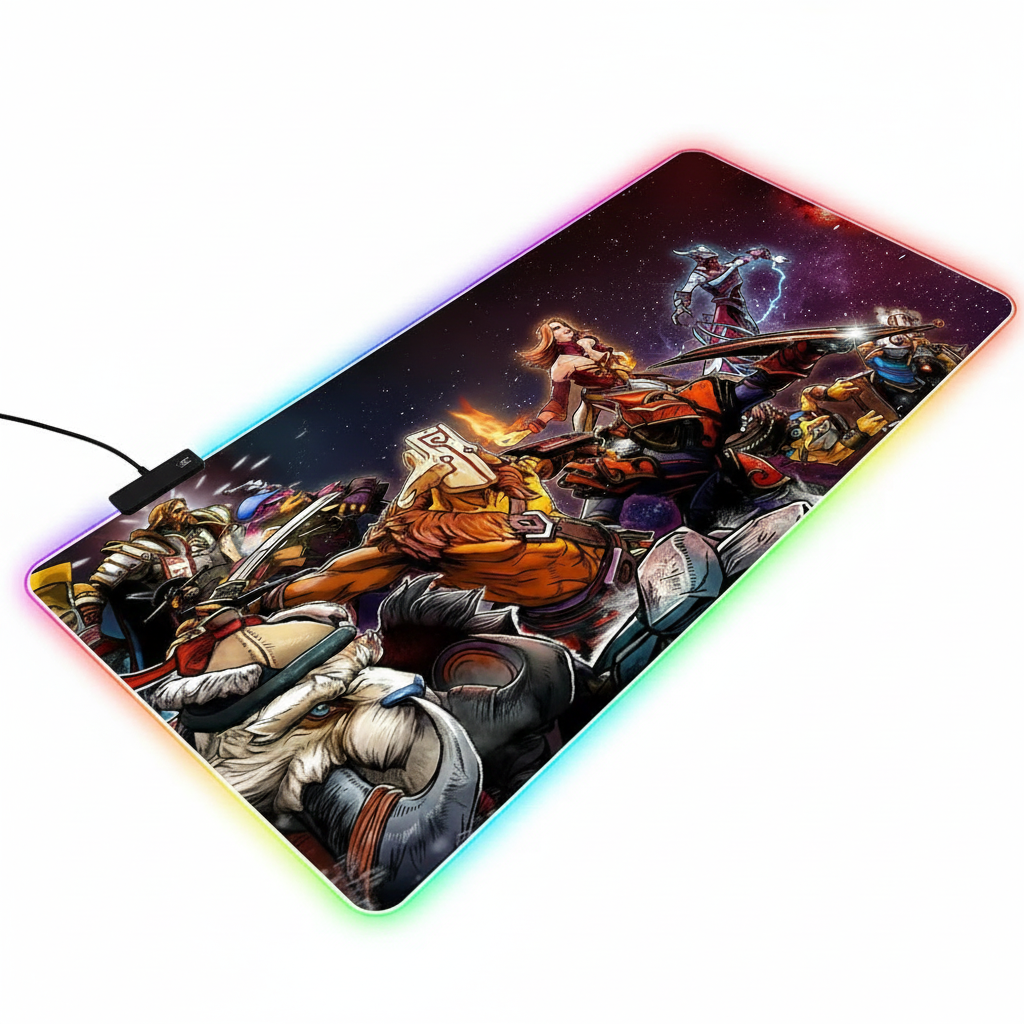 Mouse Pad RGB Gamer Premium Touro Tech