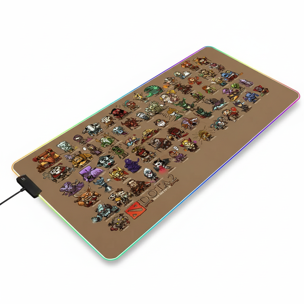 Mouse Pad RGB Gamer Premium Touro Tech