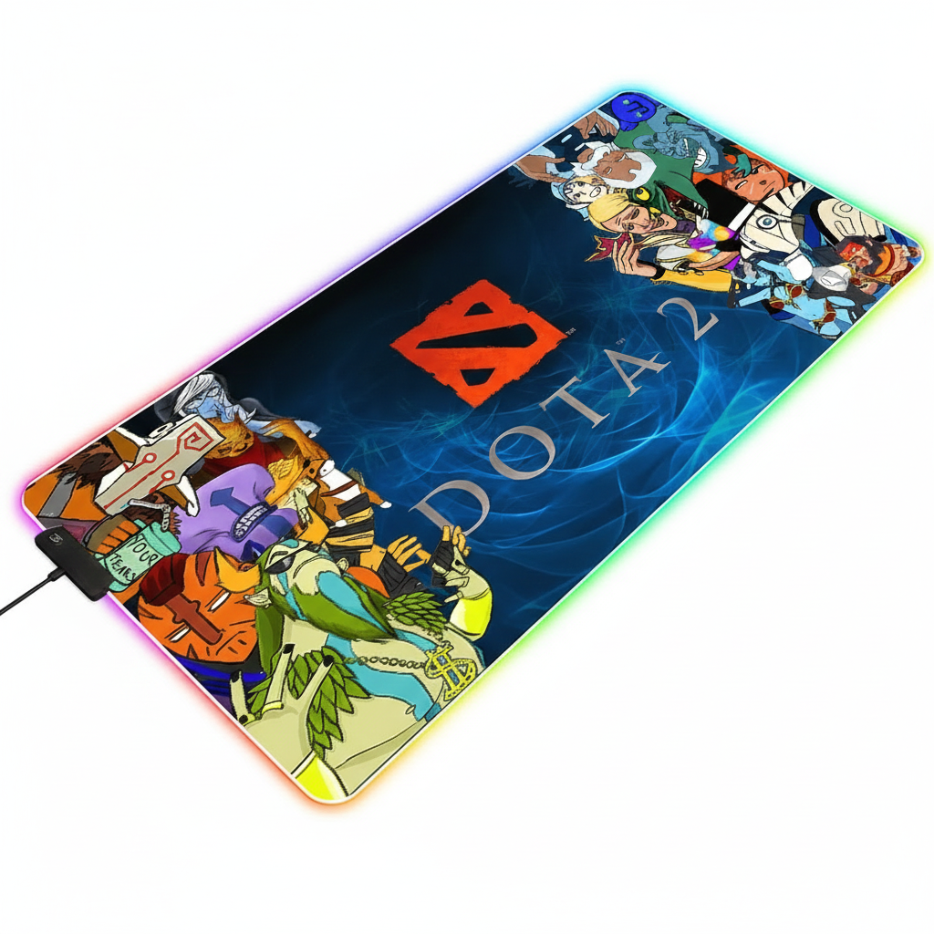 Mouse Pad RGB Gamer Premium Touro Tech