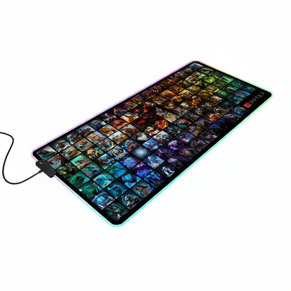Mouse Pad RGB Gamer Premium Touro Tech