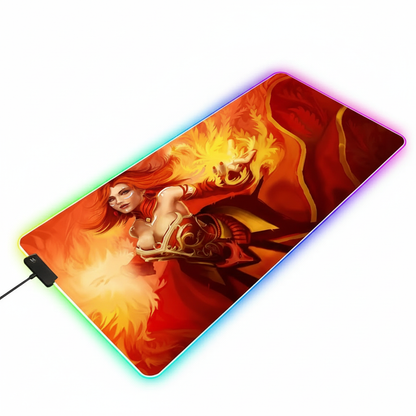 Mouse Pad RGB Gamer Premium Touro Tech