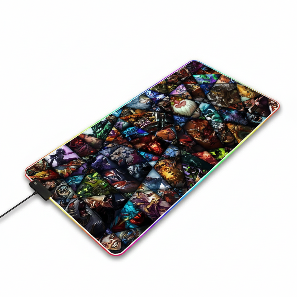 Mouse Pad RGB Gamer Premium Touro Tech