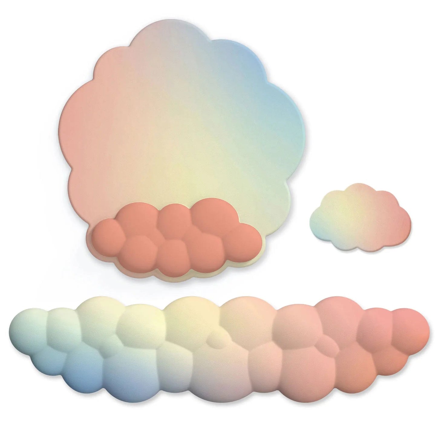 Mouse Pad Ergonômico Nuvem Touro Tech