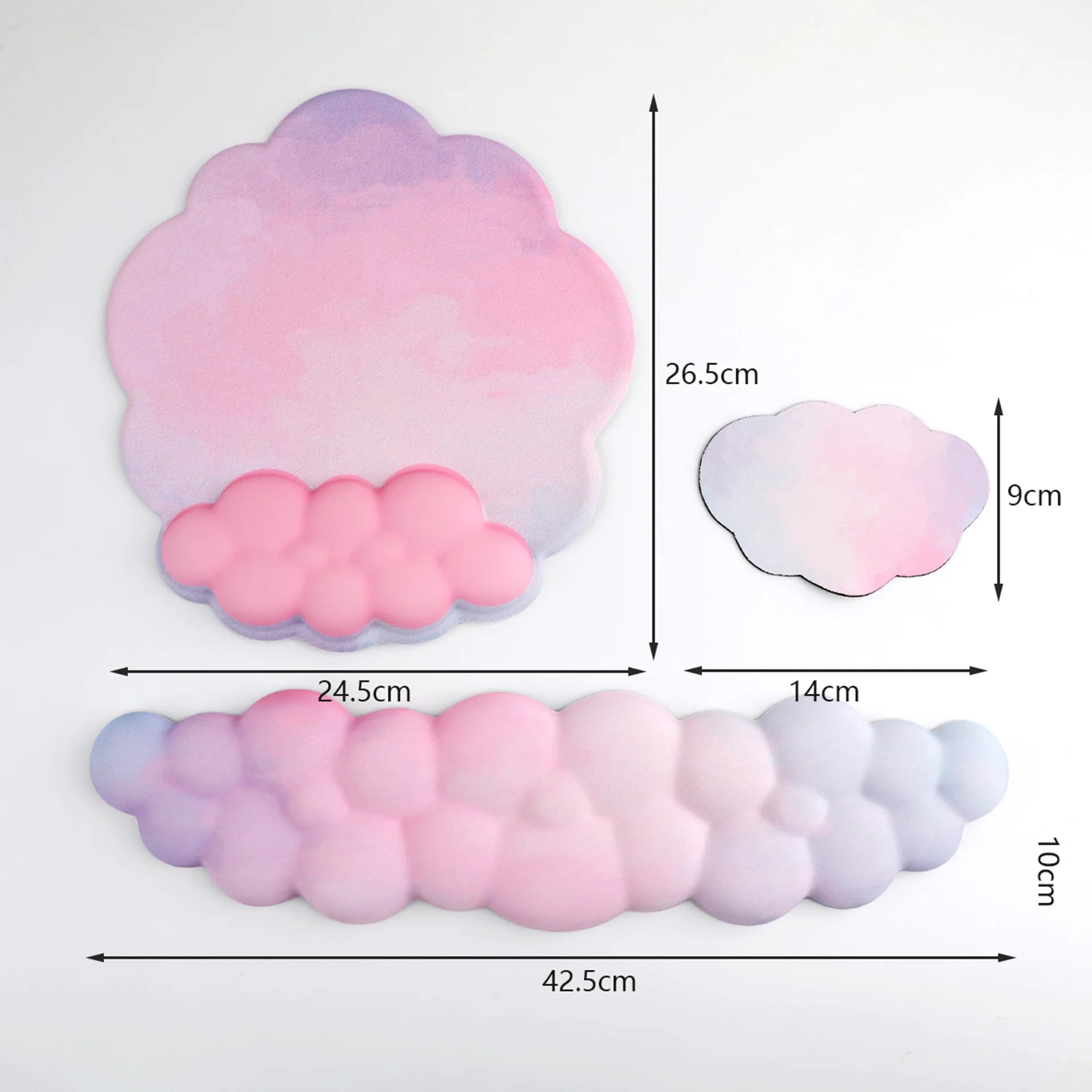 Mouse Pad Ergonômico Nuvem Touro Tech