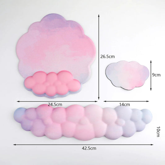 Mouse Pad Ergonômico Nuvem Touro Tech